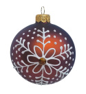 Bombki 100 dekorowane ornament op.4szt.: KOLEKCJA PIERNIKOWA