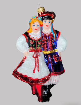 Bombka Morozko: Para krakowska tańcząca (404)