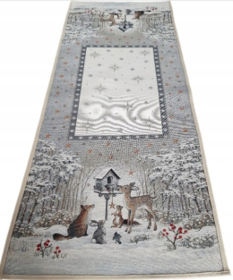 Bieżnik gobelin Chenille 40x140cm SARENKA (TX0004-854)