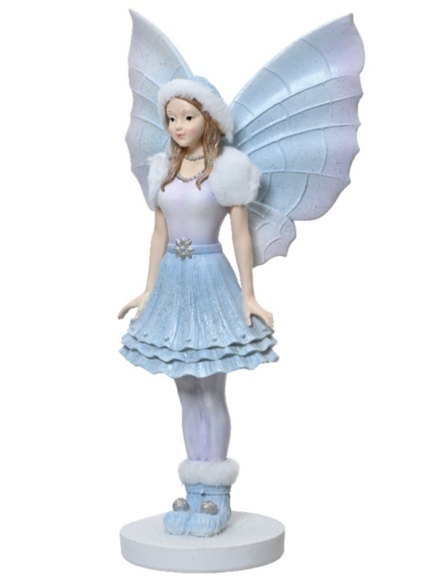 Elf dziewczynka 50cm ceramiczna "Frozen" stojąca duża (531311)