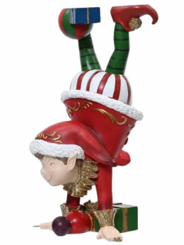 Figura ceramiczna Elf 58cm stojący na rękach (531299)