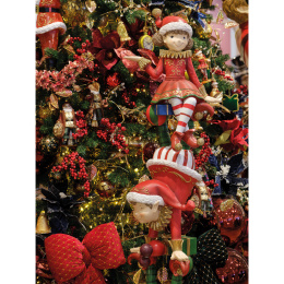 Figura ceramiczna Elf 58cm stojący na rękach (531299)