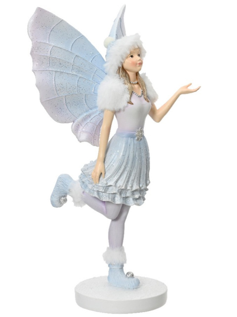 Elf dziewczynka 35cm ceramiczna "Frozen" stojąca (531312)