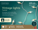 Lampki żaróweczki mini 120LED Vintage Lights białe ciepłe 11,9m (493272) wewnętrzne