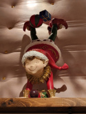 Figura ceramiczna Elf 58cm stojący na rękach (531299)