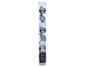 Bombki szklane mini niebieskie 3cm tuba op-9szt blue ice (014719)