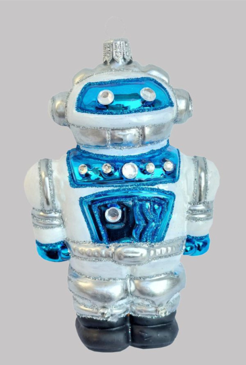 Bombka formowa: Robot niebieski (191) SE