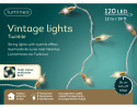 Lampki żaróweczki mini 120LED Vintage Lights pastelowe 11,9mb (493273)