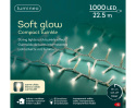 Lampki 1000 LED Soft Glow białe ciepłe 22,5m (495681)