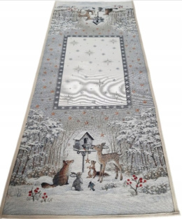 Bieżnik gobelin Chenille 45x180cm SARENKA (TX0014-854)