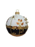 Bombki 120mm dekorowane ornament kpl.4szt: NATURA