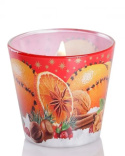 Świeca zapachowa w szkle Bartek Candles duża 30h palenia 115g